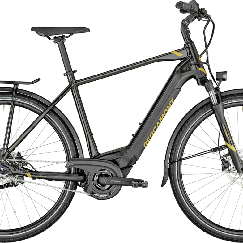 Bergamont E-Horizon N8 CB 500 Gent - Sort