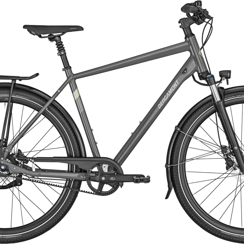 Bergamont Horizon N8 Belt Gent 2024 - Grå