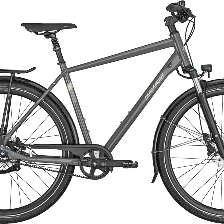 Bergamont Horizon N8 Belt Gent 2024 - Grå