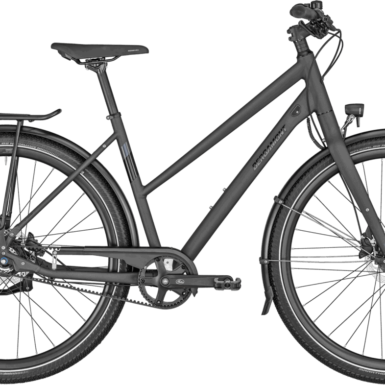 Bergamont Vitess N8 Belt Lady 2024 Grå Damecykel