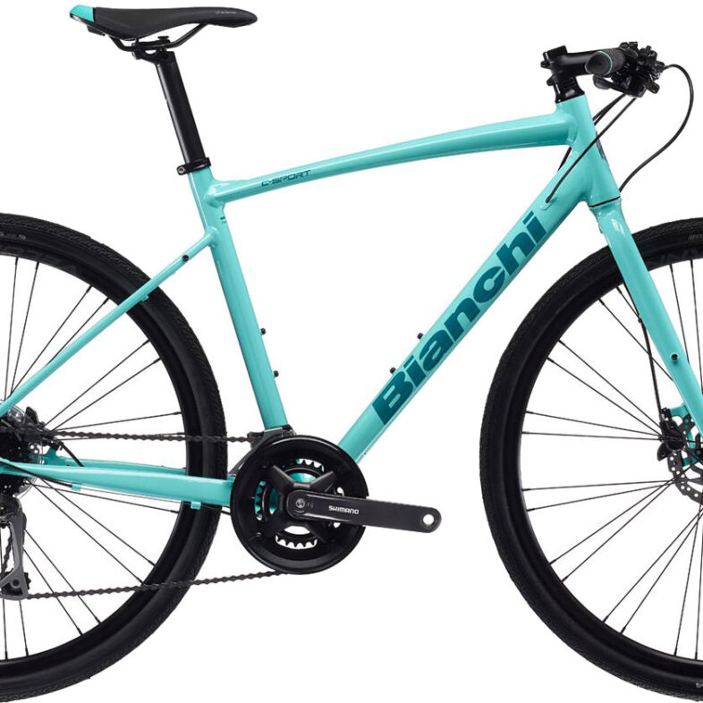 Bianchi C-sport 3 18g Disc 2023 - Celeste