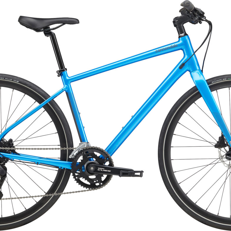 Cannondale Quick 3 2024 Elektrisk Blå Herrecykel