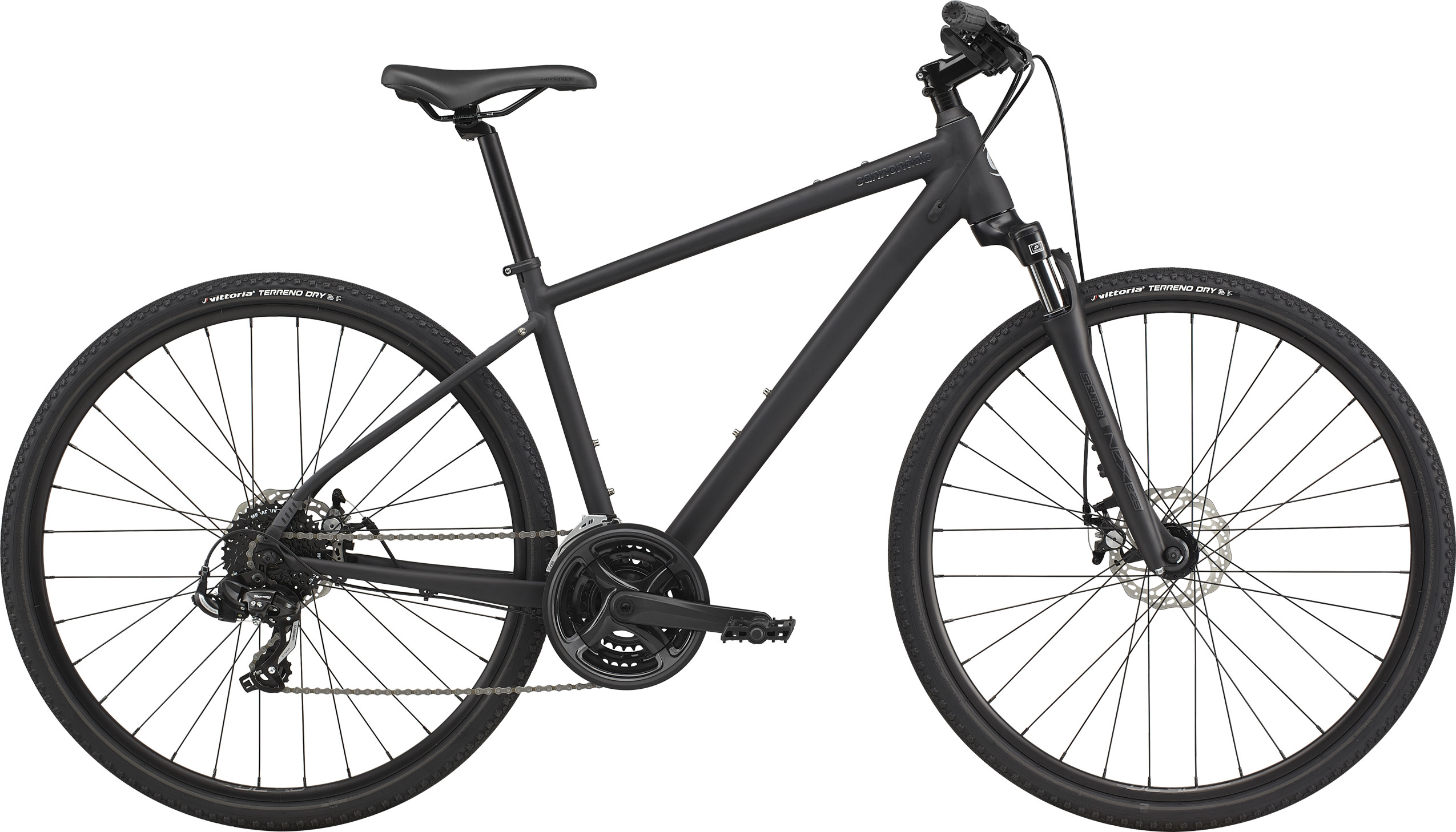 Cannondale Quick CX 4 2024 Sort Herrecykel