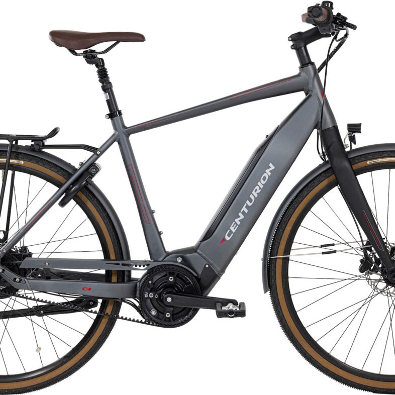 Centurion Invincible E Trinløs Gear Disc Grå Elcykel