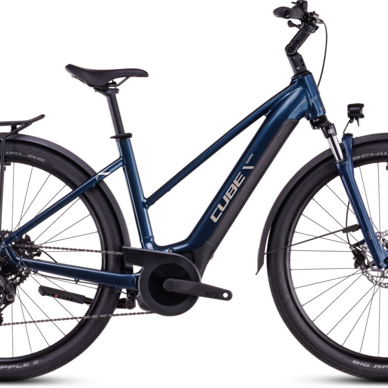 Cube Touring Hybrid ONE 500 Dame 2025 - Deepsea 'n Chrome