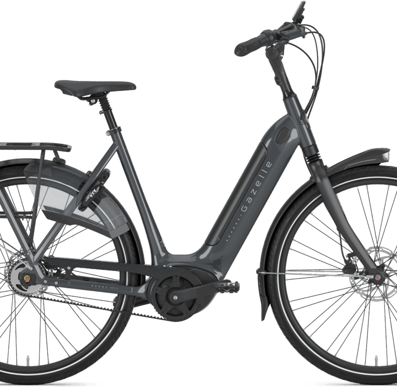 Gazelle ARROYO C5 HMB ELITE BELT Dame 2024 - Grå