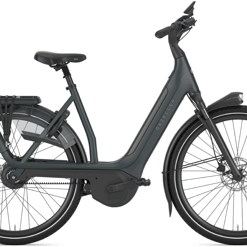Gazelle Avignon C380 Dame 2026 Teal Grey Mat Dame Elcykler