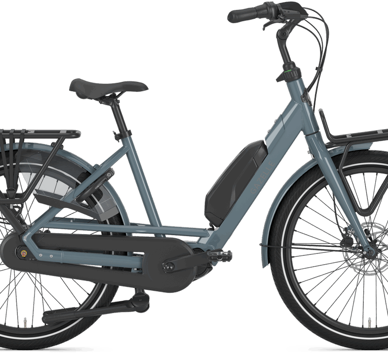 Gazelle Bloom C7 Thunder Grey Blank 26" 2026 Dame Elcykler