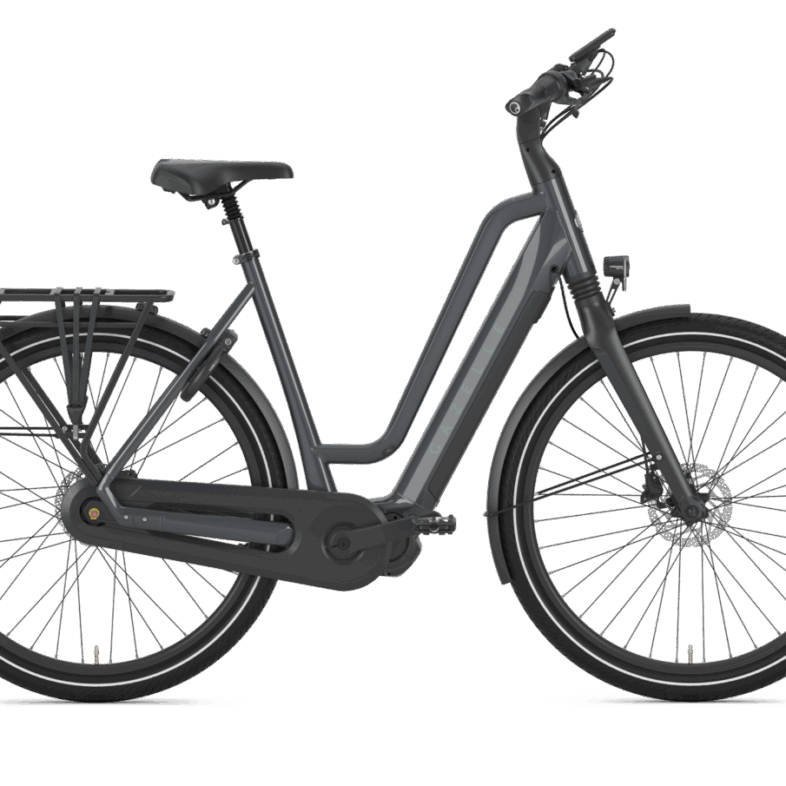 Gazelle Chamonix C7 HMS Dame Elcykel Grå