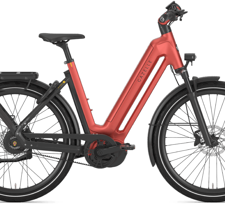 Gazelle Eclipse C380 HMB Dame 2024 - Orange