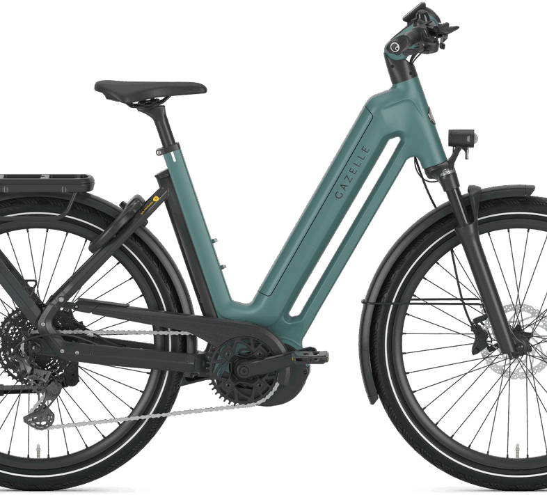 Gazelle Eclipse T11 HMB Dame 2025 - Grøn