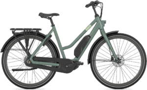 Gazelle Esprit C7 HMS 418wh Dame 2024 - Grøn