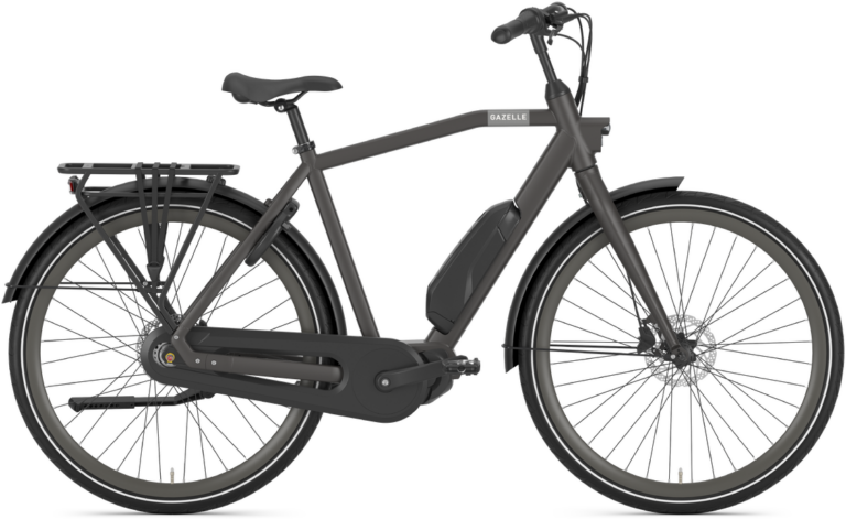 Gazelle Esprit C7 HMS 418wh Herre 2024 - Grå