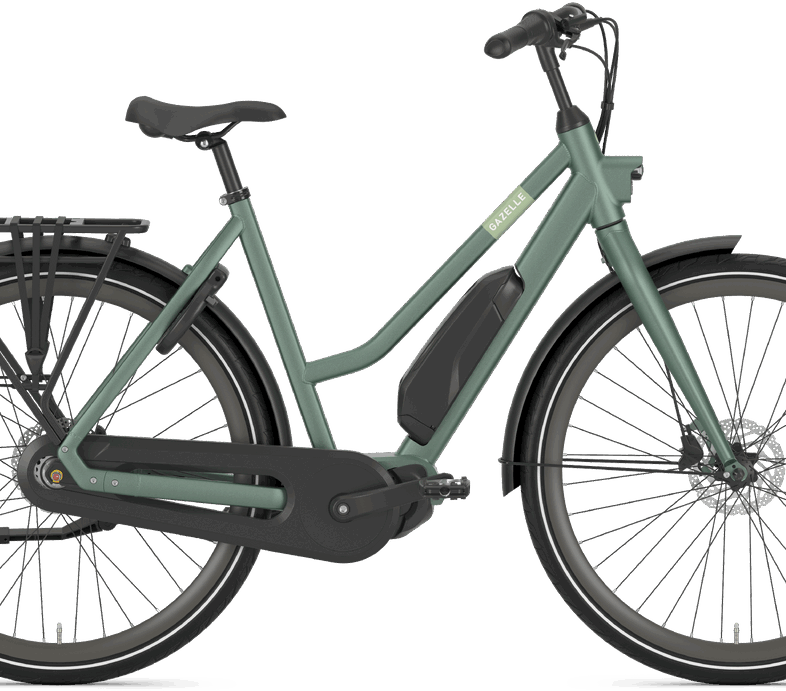 Gazelle Esprit C7 HMS 504wh Dame 2024 - Grøn