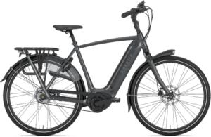 Gazelle GRENOBLE C5 HMB Belt 400wh Herre 2022 - Grå