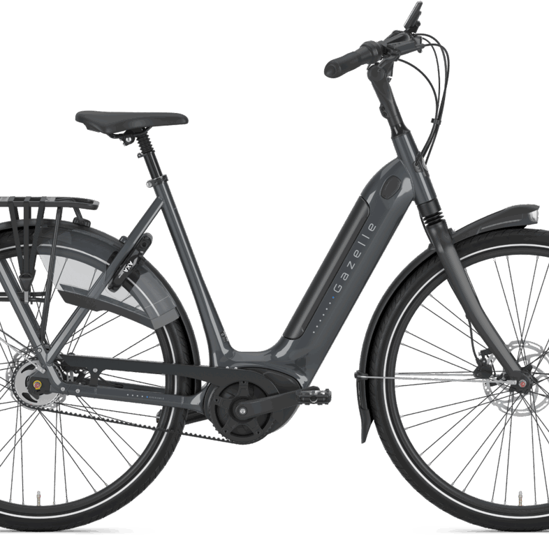 Gazelle GRENOBLE C5 HMB Belt Dame 2024 - Grå