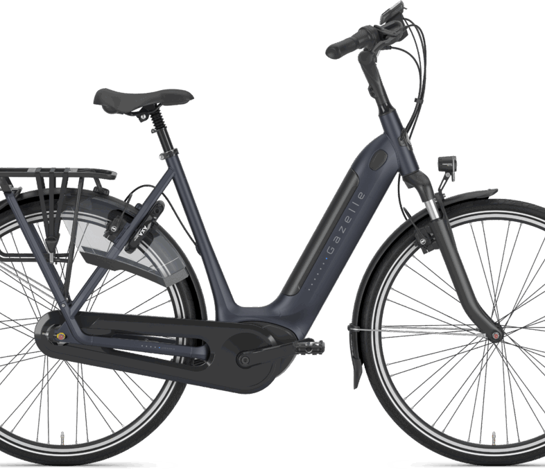 Gazelle GRENOBLE C7+ HMB Dame 2023 - Blå