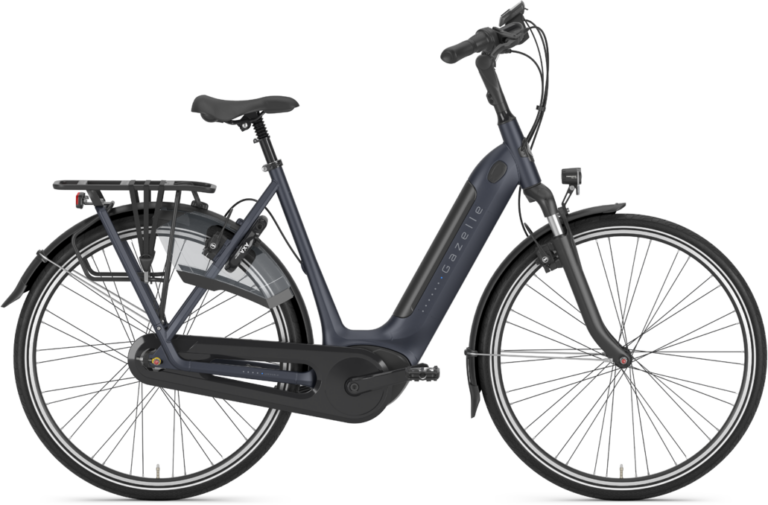 Gazelle GRENOBLE C7+ HMB Dame 2023 - Blå