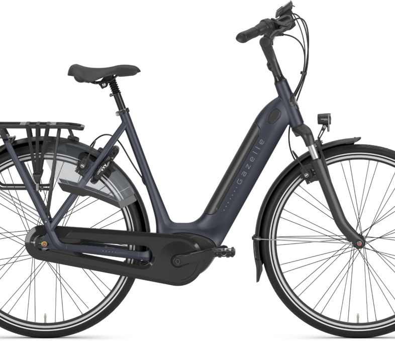 Gazelle GRENOBLE C7+ HMB Dame 2023 - Blå