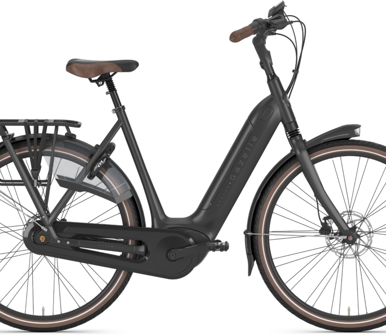 Gazelle GRENOBLE C8 HMB Dame 2023 - Sort