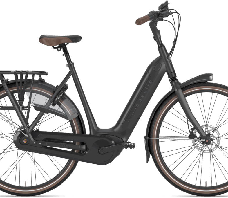 Gazelle GRENOBLE C8 HMB Dame 2023 - Sort