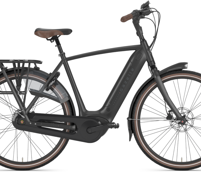 Gazelle GRENOBLE C8 HMB Herre 2023 - Sort