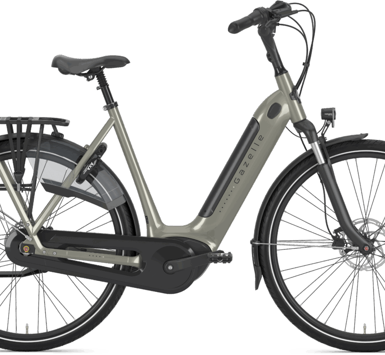 Gazelle Grenoble C7+ HMB Dame 2025 - Grøn