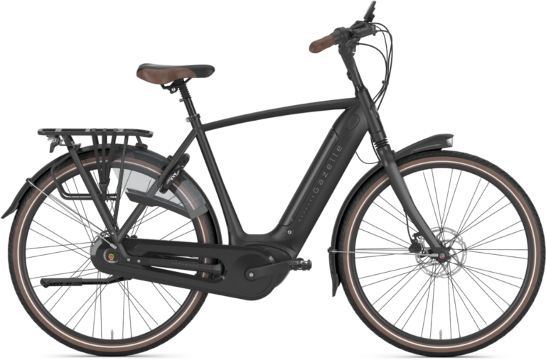 Gazelle Grenoble C8 HMB Herre 2025 - Sort