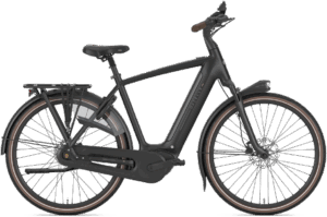 Gazelle Grenoble C8+ Herre 2026 - Black Mat