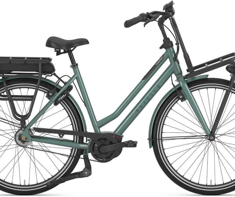 Gazelle HEAVYDUTYNL C5 HMB Belt Dame 2022 - Grøn