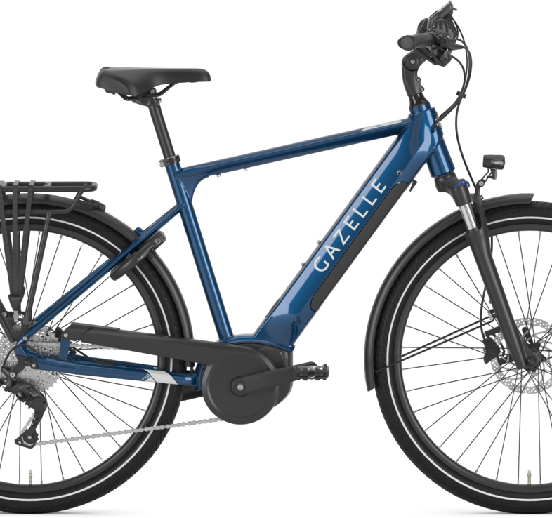 Gazelle MEDEO T10 HMB 500wh Herre 2022 - Blå