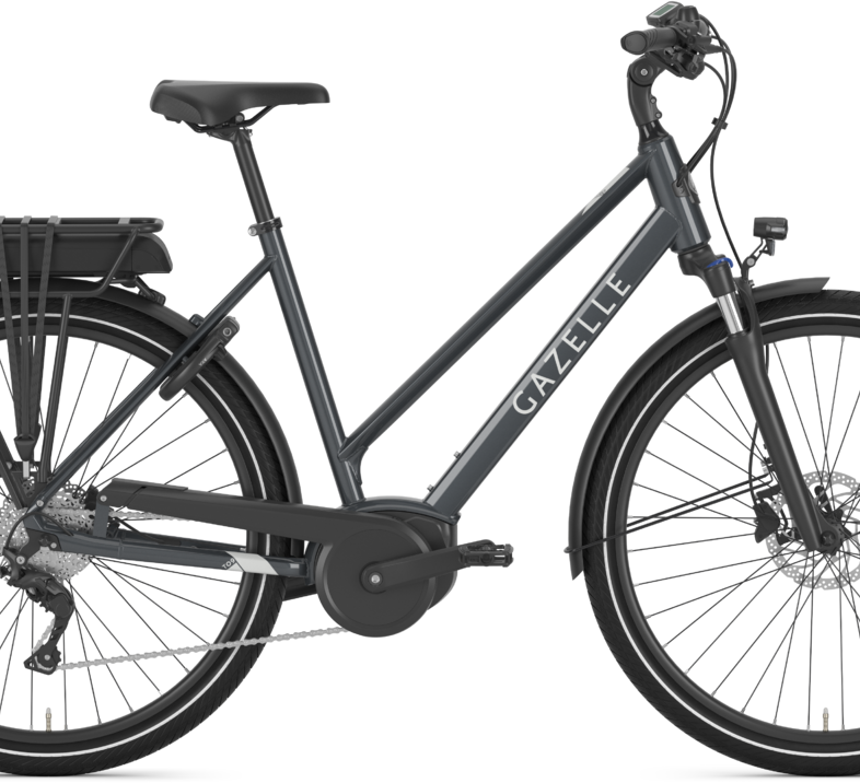 Gazelle MEDEO T9 HMB 400wh Dame 400wh 2022 - Grå