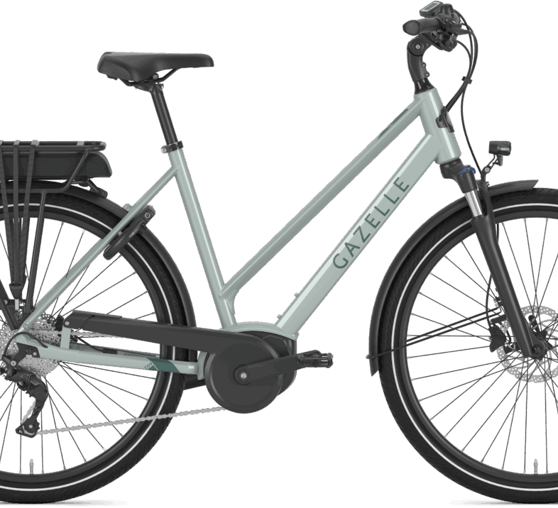 Gazelle MEDEO T9 HMB 500wh Dame 2022 - Grøn