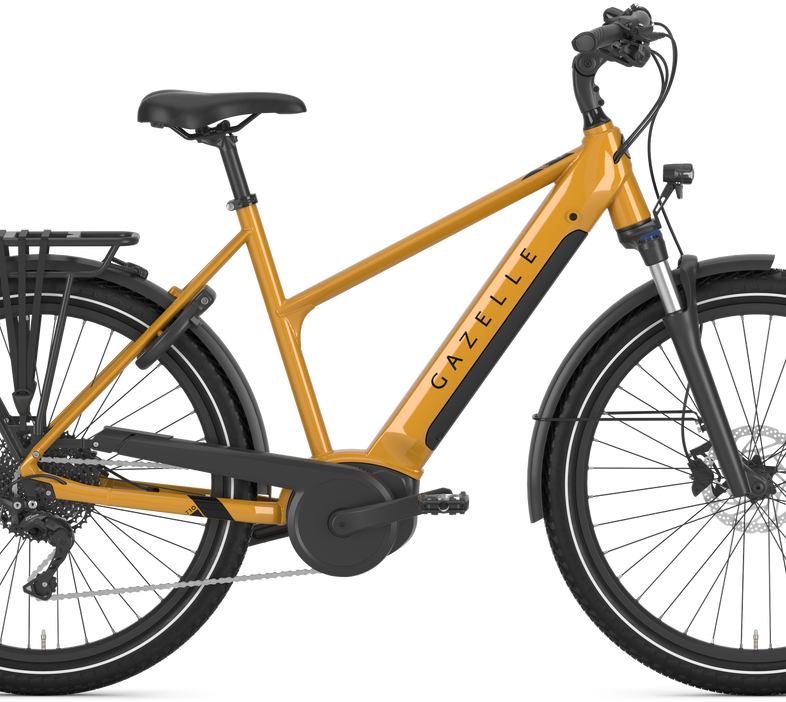 Gazelle Medeo T10 HMB Dame 2025 - Gul