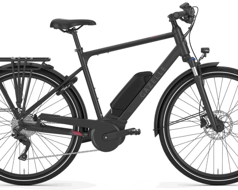 Gazelle Medeo T9 HMB 500wh Herre Sort - 2024