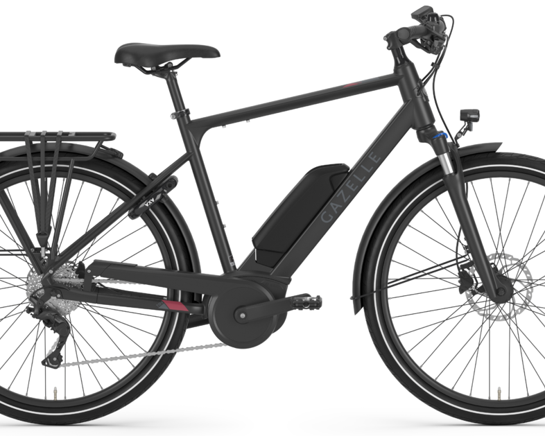 Gazelle Medeo T9 HMB 500wh Herre Sort - 2024