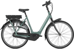 Gazelle ORANGE C8 HMB 400wh Dame 2022 - Grøn