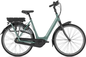 Gazelle ORANGE C8 HMB 500wh Dame 2022 - Grøn