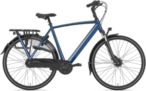 Gazelle Orange C7+ Herre 2025 Mallard Blue Herrecykkel