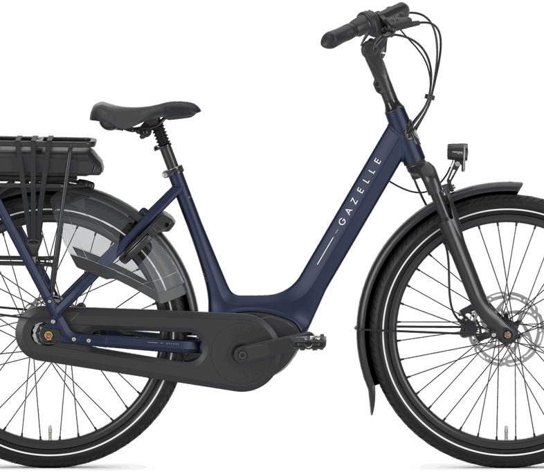 Gazelle Orange C8 26" Dame 2026 - Saturn Blue Mat