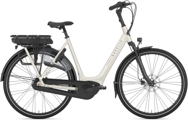 Gazelle Orange C8 HMB Dame 2025 - Ivory White