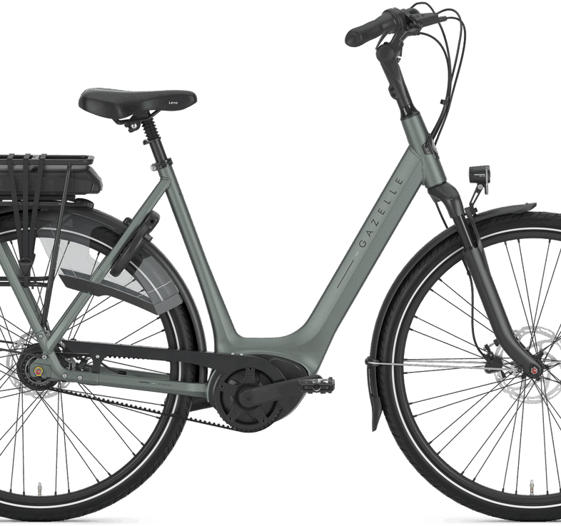 Gazelle Orange C8+ HMB Dame 2025 Twilight Green Elcykel