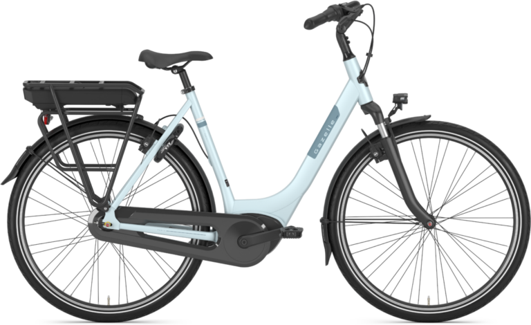 Gazelle Paris C7 HMB Dame 7g 2024 - Blå (Udstillingsmodel)