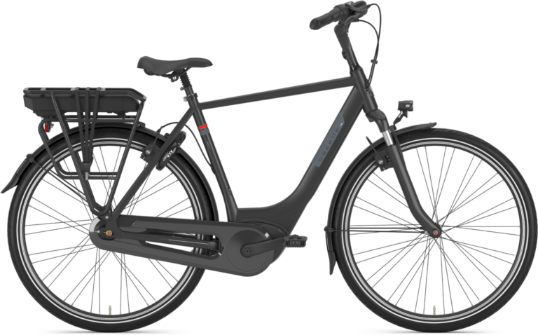 Gazelle Paris C7+ HMB Herre 7g 2024 - Sort