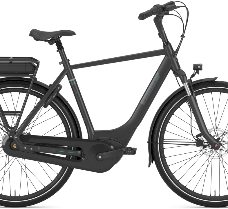 Gazelle Paris C8 HMB Herre 2025 - Black