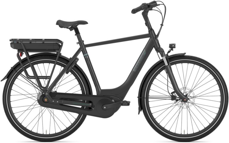 Gazelle Paris C8 HMB Herre 2026 - Black