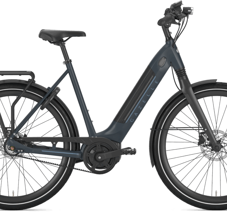 Gazelle ULTIMATE C8+ HMB BELT 500wh Dame 2022 - Blå