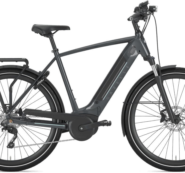 Gazelle ULTIMATE T10 HMB 400wh Herre 2022 - Grå