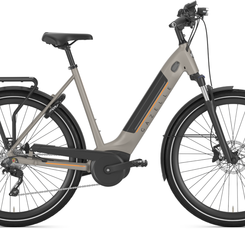 Gazelle ULTIMATE T10 HMB 500wh Dame 2022 - Grå