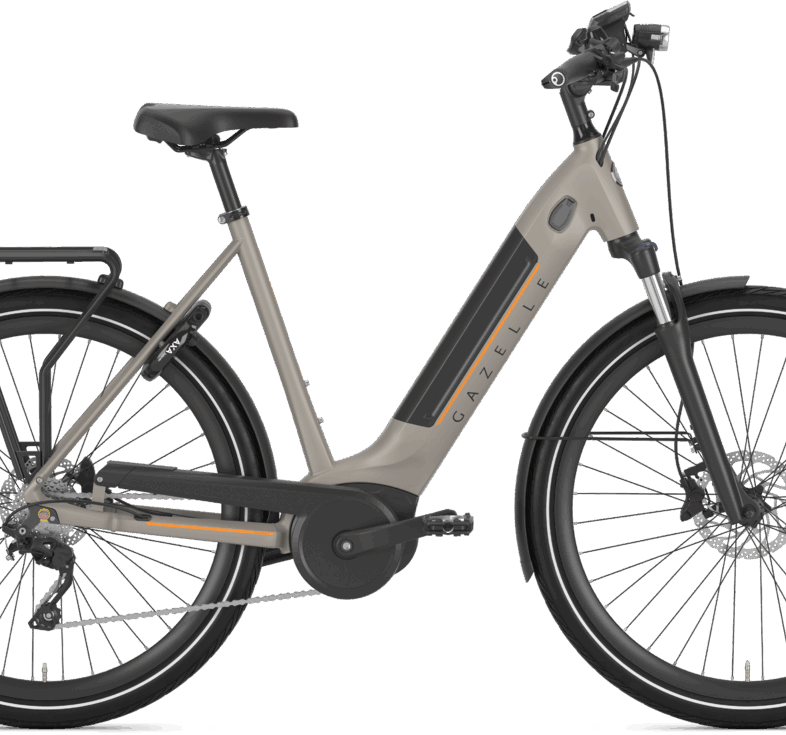 Gazelle ULTIMATE T10 HMB 500wh Dame 2022 - Grå